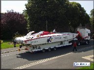 Spirit Of Norway returning to the dry pit