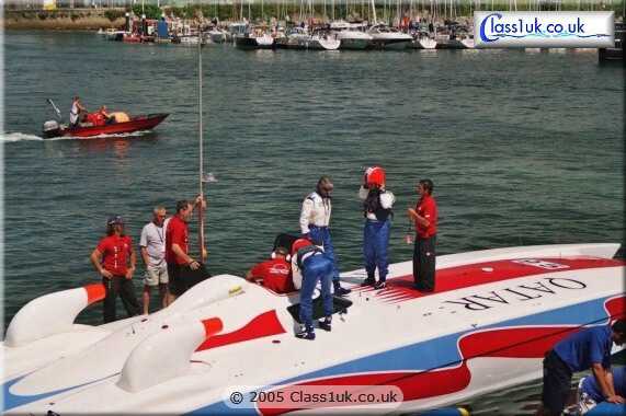 Qatar 95 at the 2005 Honda British Grand Prix