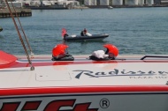 Pilot helmets on Spirit Of Norway