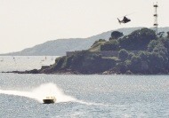 Class 1 racing captured on film by Drakes Island, Plymouth