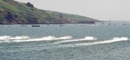 The Start of the 2005 Honda British Class 1 Offshore Powerboat Grand Prix