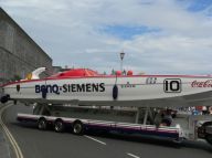 Pilot helmets on Spirit Of Norway