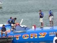 Nicola Giorgi and Tomaso Polli look on ahead of qualifying