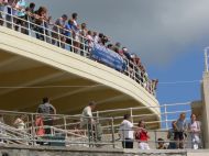 Victory 7 and spectators